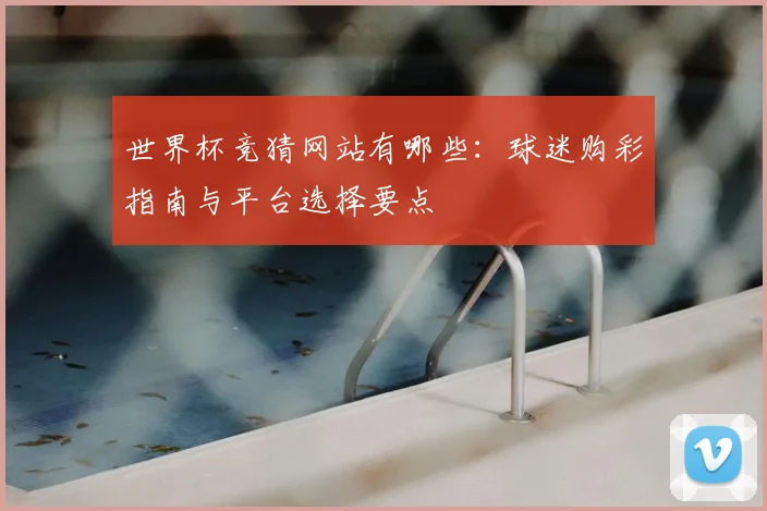 世界杯竞猜网站有哪些:球迷购彩指南与平台选择要点